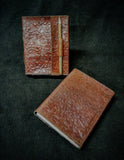 Large Etched Leather Book with Pencil
