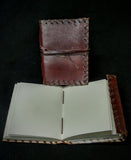 Medium Leather Book with Stitched Edges
