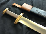 DAC Custom - Langseax with Tooled Leather Sheath