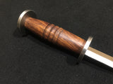 Medieval Rondel Dagger - flat blade